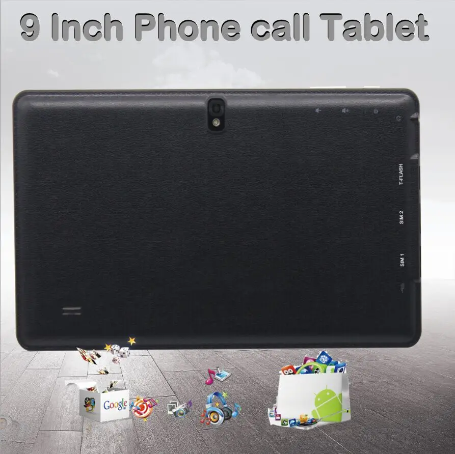 Cheap 9 inch Tablet PC Android Dual Core Make phone Call BT WiFi FlashTablet PC android
