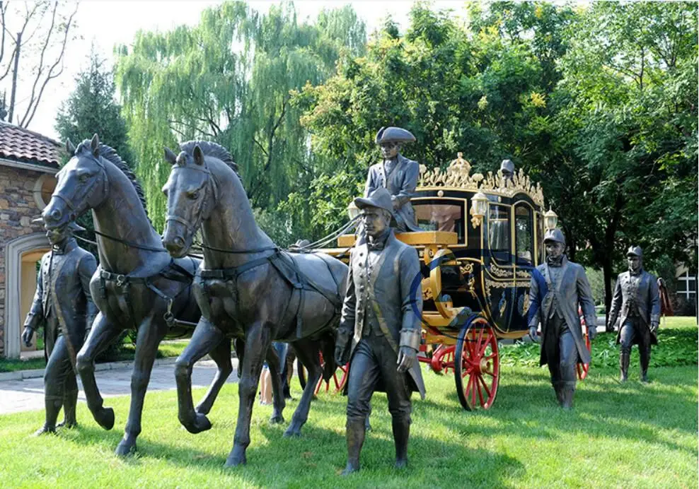 
Royal horse carriage Luxurious carriage can be customized 