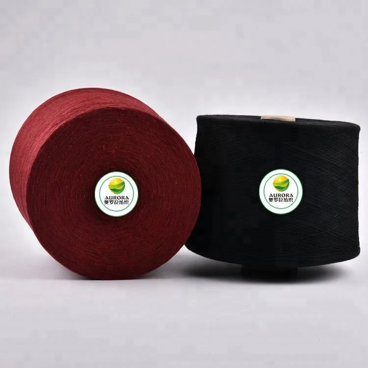 Blended open end yarn for knitting working glov es  / for mop/glo ves /sock