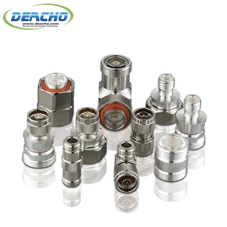 DIN male to N female adapter RF coaxial cable connector adapter 7/16 to N converter connector CA-DM-NF