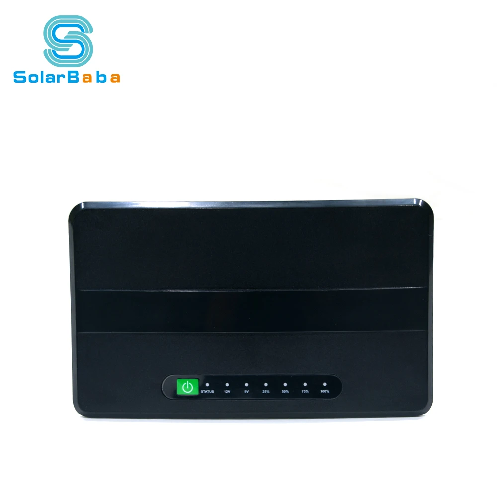 
Solarbaba Mini UPS 5V 12V 2A Uninterruptible Power System for routers modems set top boxes Mini UPS 5V 12V &nbsp;2A Uninterruptible Power System for routers modems