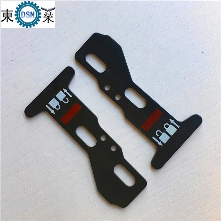 Custom Silk Screen Printed Metal Stamped Nameplate