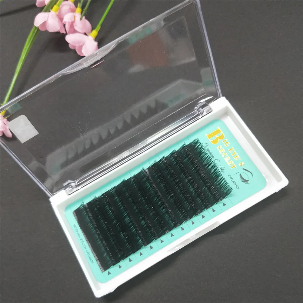 EYELASH MANUFACTURER MATTE ELLIPSE FLAT LASHES CASHMERE EYELASHES EXTENSIONS