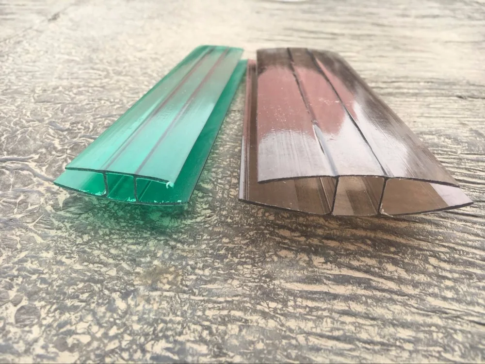 PC Sheet Connector/Profiles Polycarbonate sheet/accessory for greenhouse installation