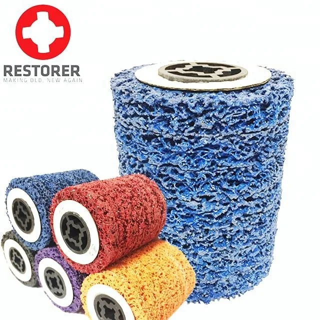 Surface condition tool restorer burnishing polishing machine electric belt sander with stainless steel bristle wheel