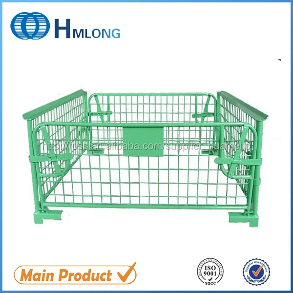 Огражение для паллет QT-7 оборудование складских помешений Сетчатый контейнер ящик коробка полка сетка стеллаж под вино