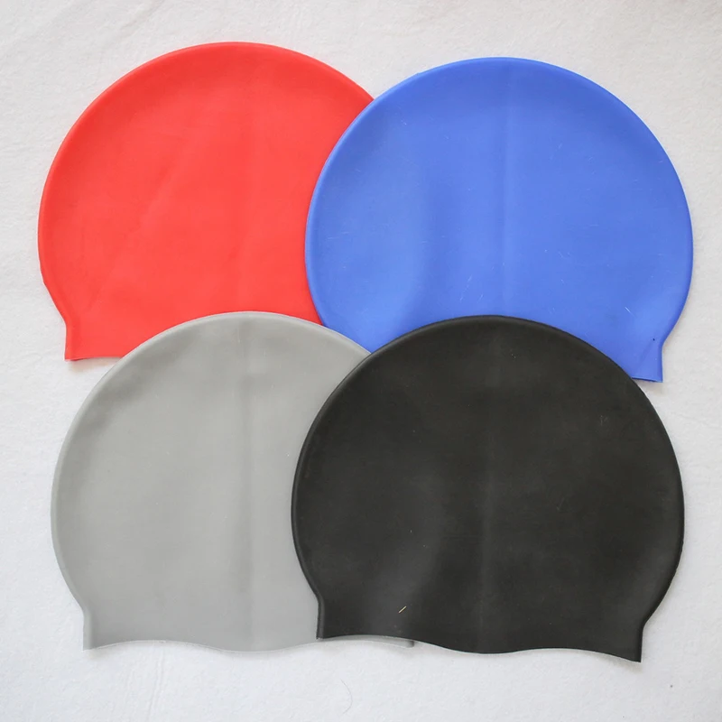Factory Price Fashionable Silicone Waterproof Swim Cap