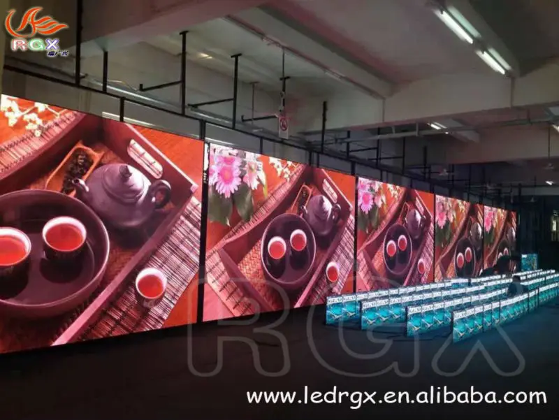 RGX P6 Full Color Module 6mm RGB Indoor Hub 75 1/8 Scan 192*96mm 32*16 Pixel SMD 3 in 1 P6 LED Sign Module