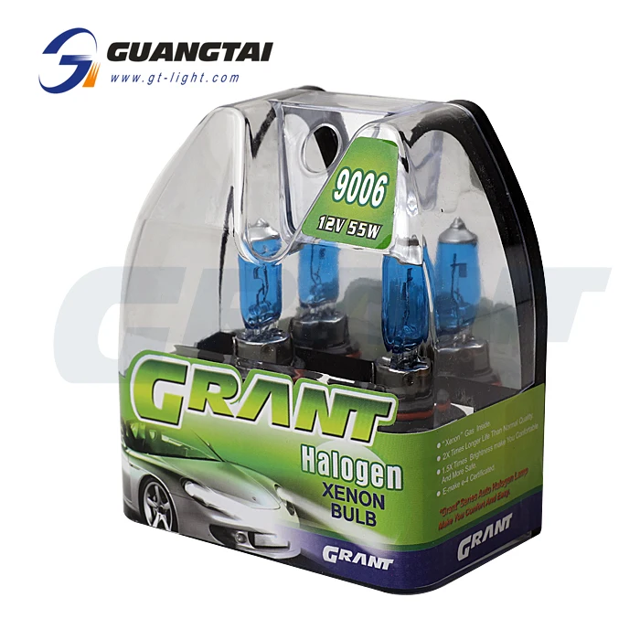 Car halogen bulb warm white 12v 100 9006 beam light