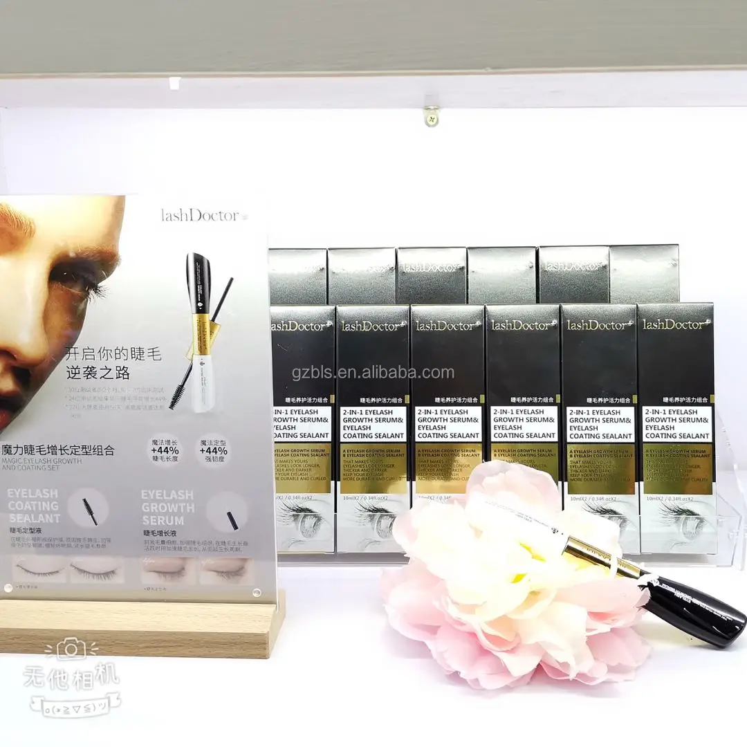 
Wholesale Popular individual eyelashes waterproof Mascara Eyelash Growth Serum & lash coating sealant private label 