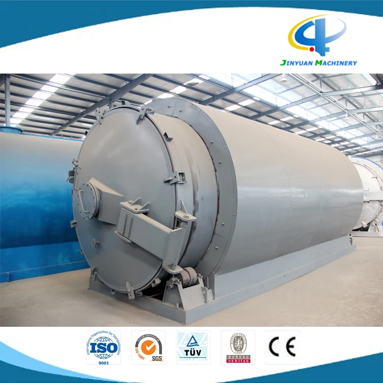 High Quality Rubber Pyrolysis Processing Plant with CE, SGS, ISO, BV, TUV