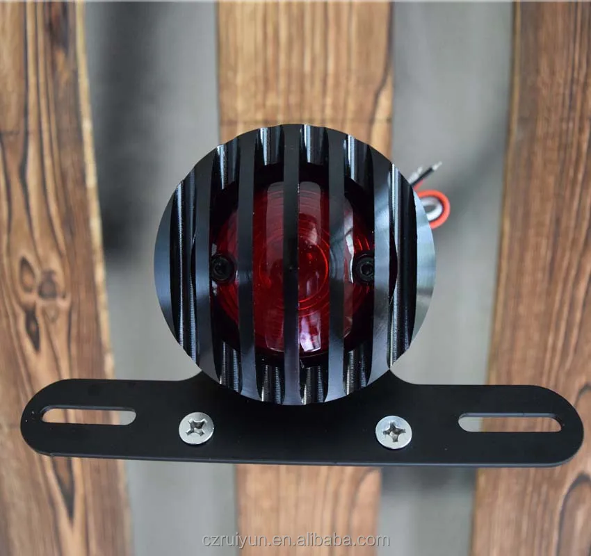 Motorcycle Custom Grill Led Brake Lights Low Price Tail Lights For Custom Motorcycle