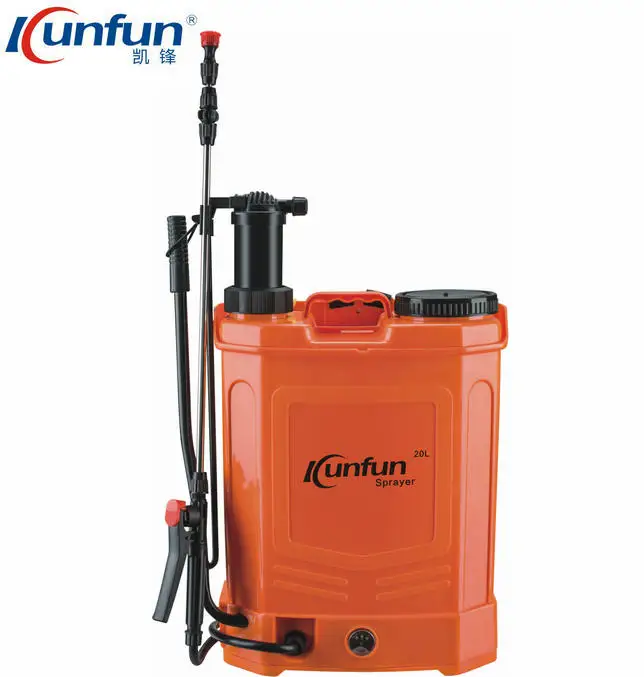 
KUNFUN 20 LITRE TWO IN ONE BATTERY AND HAND OPERAED BACKPACK ELECTRIC SPRAYER 