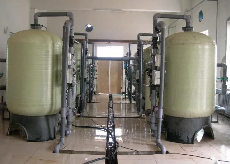 Industrial ion exchang water softener for boiler/cooling tower