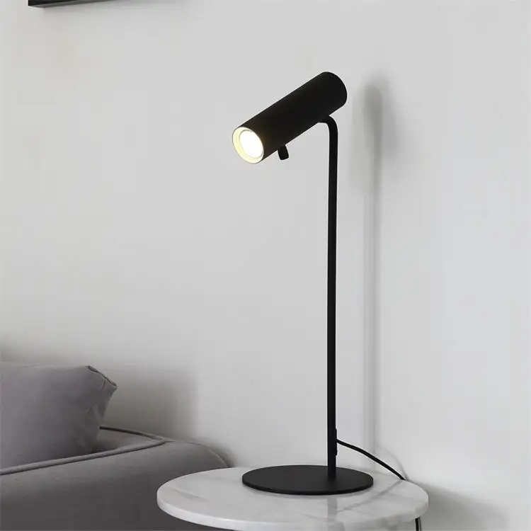 
Home Hotel Office Side Table Light Clear Metal Lamps Metal Table Lamp 