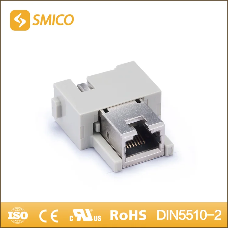 SMICO Новейшие Технологии Женского И Мужского Разъем Rj45 Сети Вставки