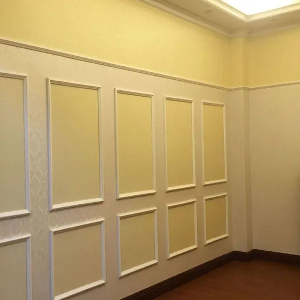 
free sample cheap pvc wainscoting hotel interior wall panel designs 