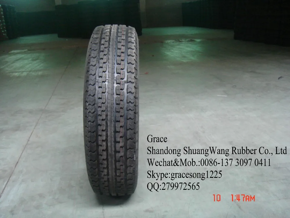 
ST225/75R15 Double King brand Trailer TYRE Shuangwang factory Price stable 