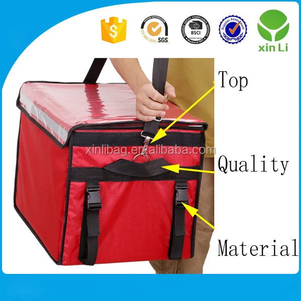 China Supplier Sales Fashion New design Eco insulated food delivery thermal bags packaging containers