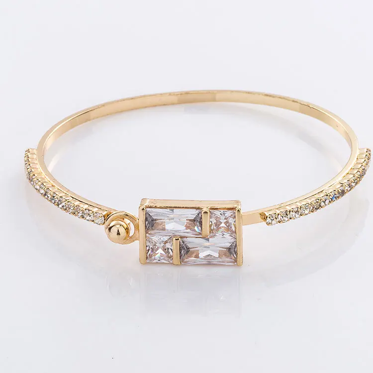 18k 24k new gold bracelet designs woman