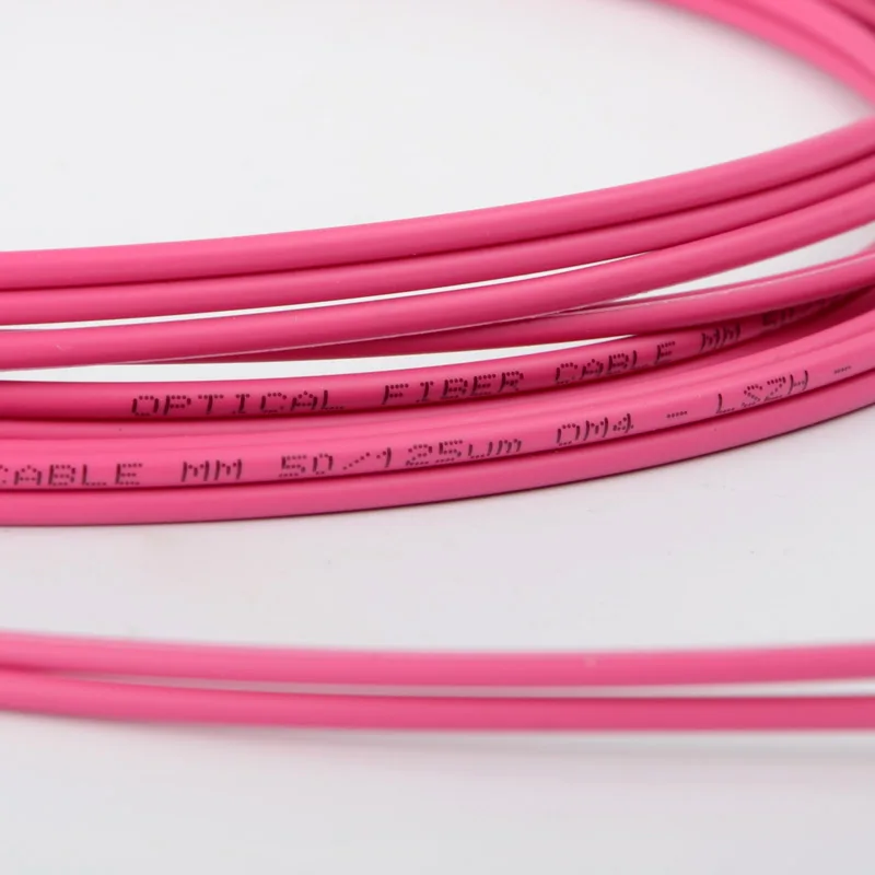 High speed transmission Lc to Lc Om3 om4 duplex 3 5 10mtrs fiber optic pigtail patch cord