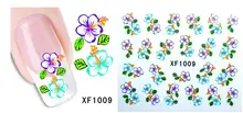 2016 Direct Selling Manicure Nails 2 Sheet Xfxf 3d Gilded Stickers Affixed Nail Polish Does Not