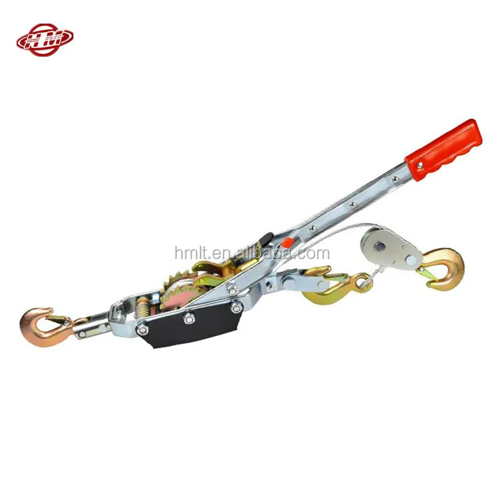 1Ton/ 2 Ton wire rope hand power ratchet puller