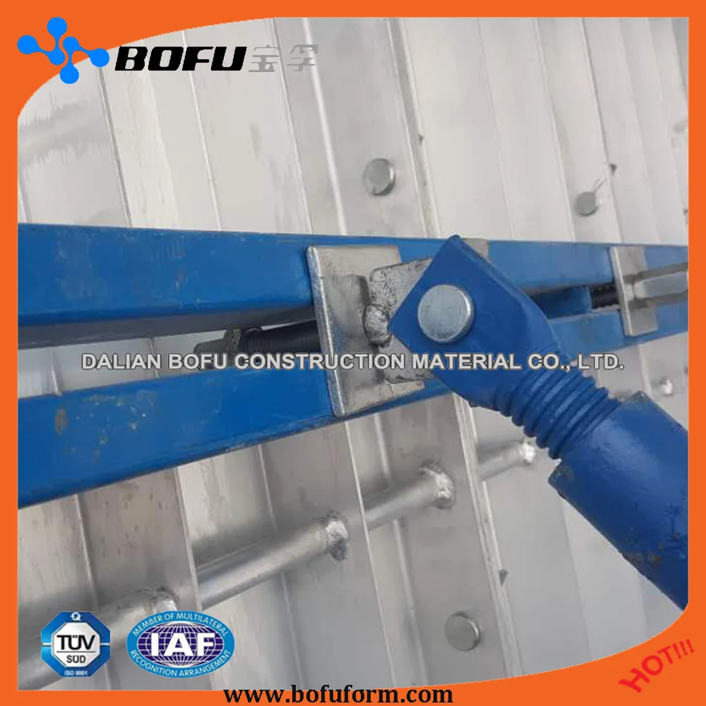BOFU high quality aluminum concrete columns mold