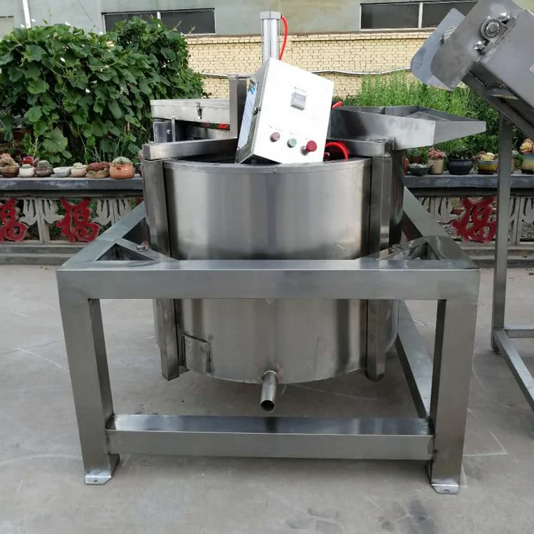 Горячие закуски Центробежный тип машина для разжигания и жареная еда разбрызгиватель