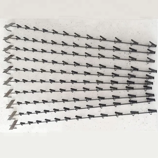 Retail Display Metal Hanging Clip Strip
