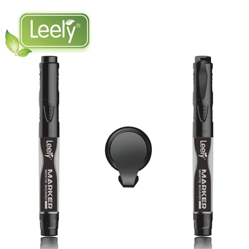 0055W Leery черный/красный/зеленый/синий 4 цвета со стирающейся от маркера Бесплатная чернила маркер для доски комплект многоразового использования