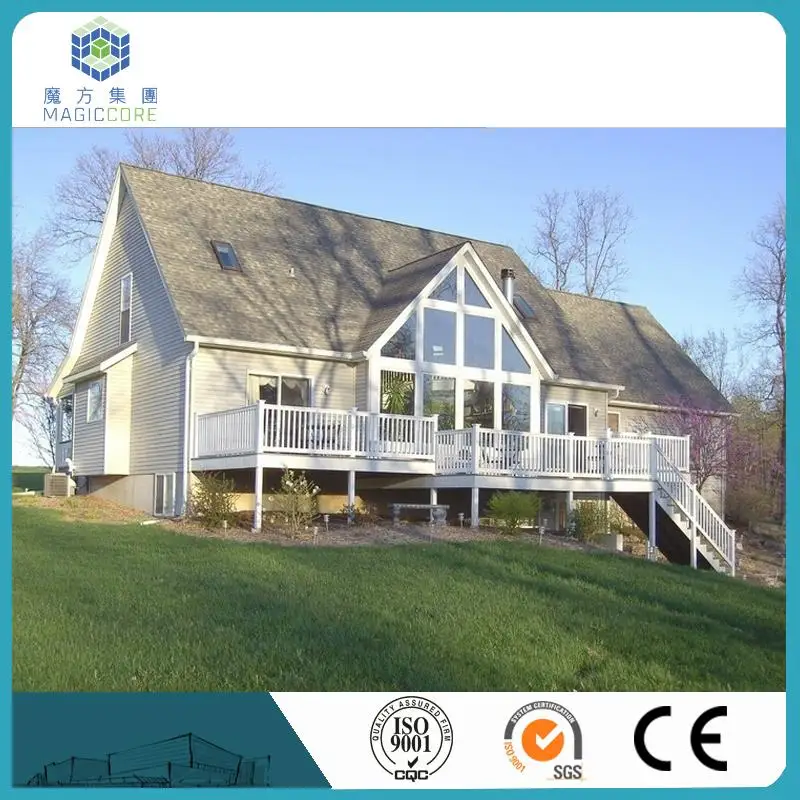 cold rolling steel ready made villa design lowes ceramic village houses modern light gauge steel structure villa