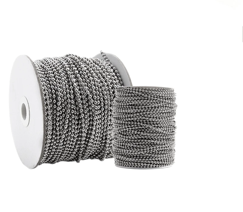 Wholesale Stainless Steel Round Bead Chain for Pendant Ball Chain