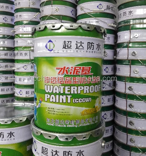 Cementitious capillary crystalline waterproof material waterproof coating for basement roof waterproofing