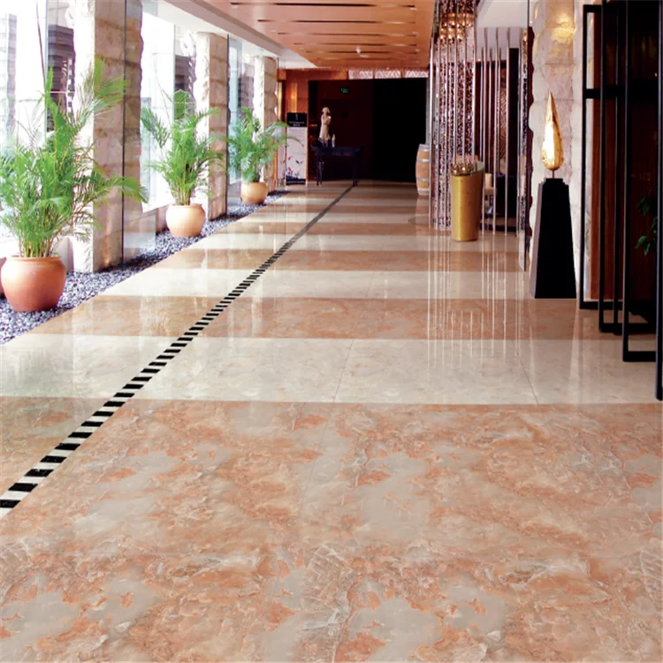 Artificial marble floor tiles painted by inorganic blue ceramic pigment from china suppliers