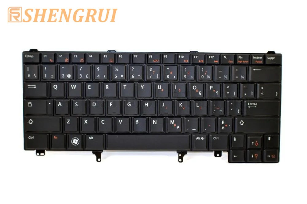 Replacement Keyboard for Dell Latitude  E6420 E6320 E6330 E6430 Series Black US layout