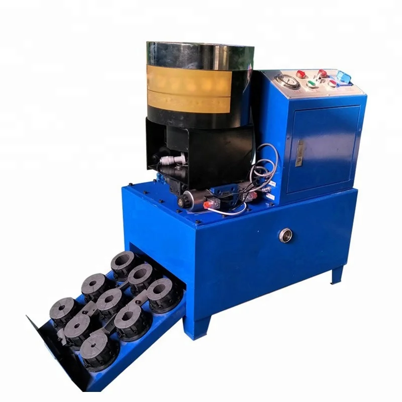 vegetable greenhouse Steel buckle Pipe end forming Crimp Machine