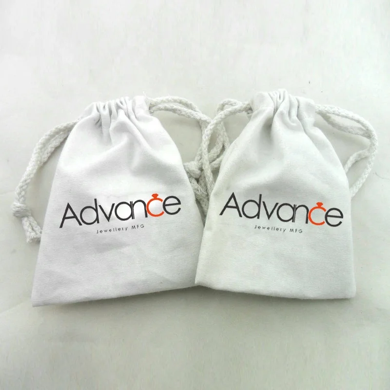 
Drawstring Bags Wedding Mini Cotton Muslin Drawstring Pouch Jewelry Gift 