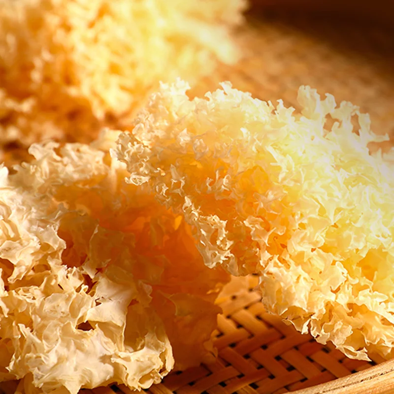 
Edible White Jelly Mushroom Dried Tremella for Sale 