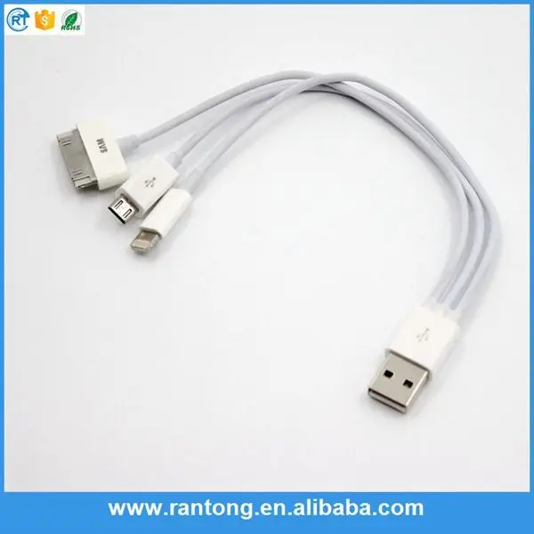 Основным продуктом нестандартная конструкция правый угол микро / usb кабель во многих стиле