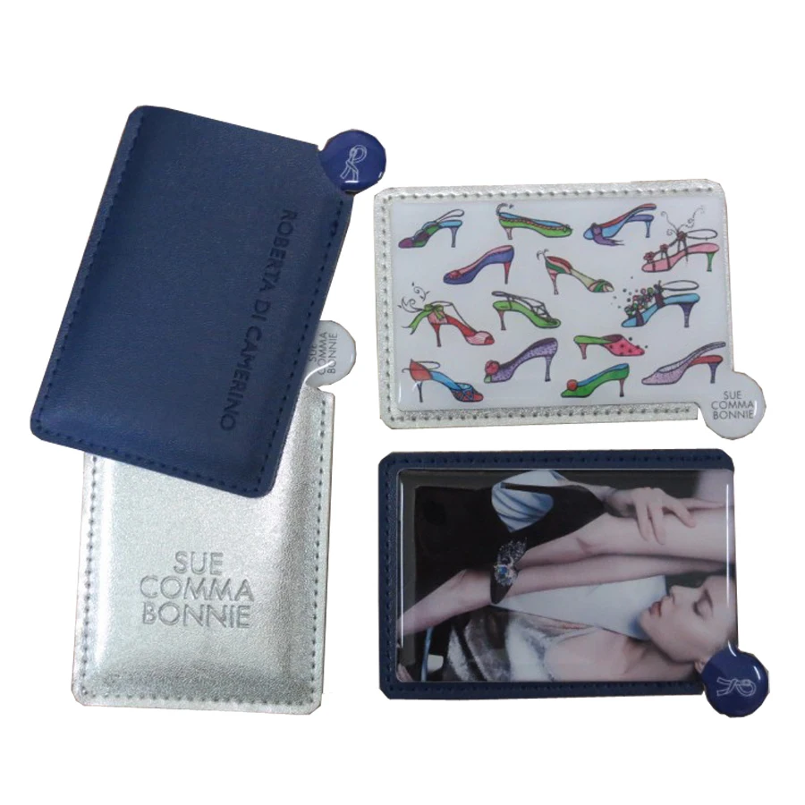 
Unbreakable Stainless Steel Makeup Compact Pocket Mirror 