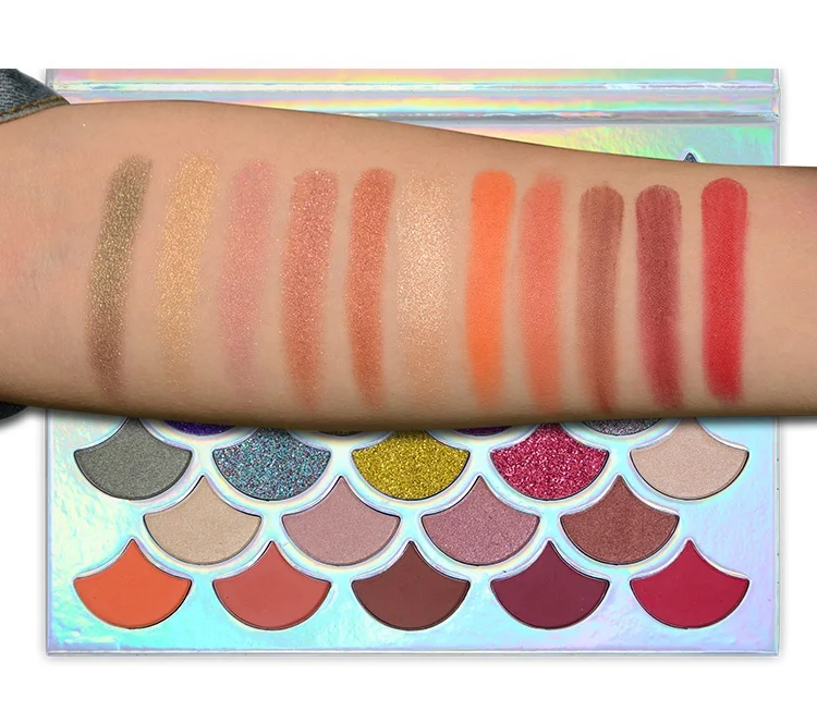 
Wholesale custom colorful eyeshadow palette makeup 