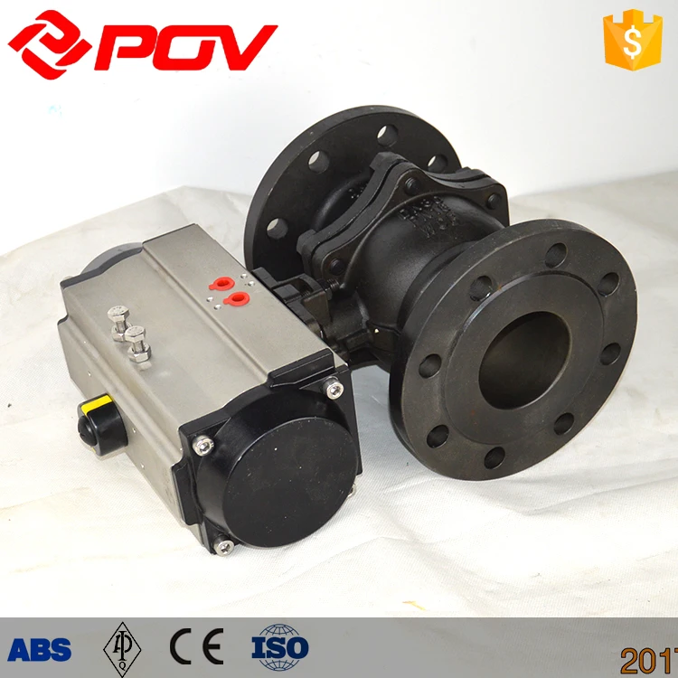 flange pneumatic control valves with air filter relief pressure valve