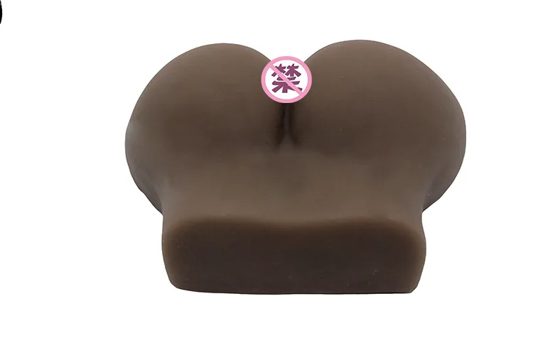 
Double Hole sex toy for man masturbation Artificial Vagina Male Black Brown Big Ass Soft Silicone 