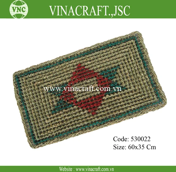 Seagrass rug mat seagrass floor mat Wholesale Cheap Price Natural eco friendly seagrass soft Handmade Door Mats made In Viet Nam