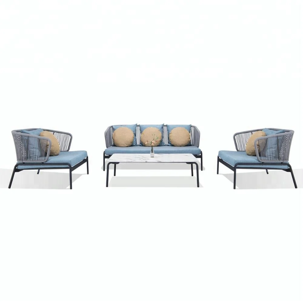 Garden Rope Sofa Furniture by China Manufacturing