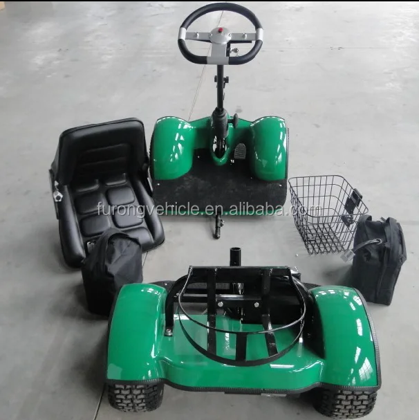 Mini size of 4 wheel Drive one seat Adults electric golf buggy/carts