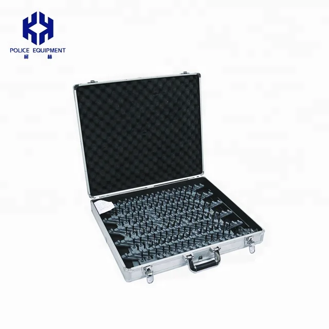 Tire Spike foldable traffic intercept control Road Blocker