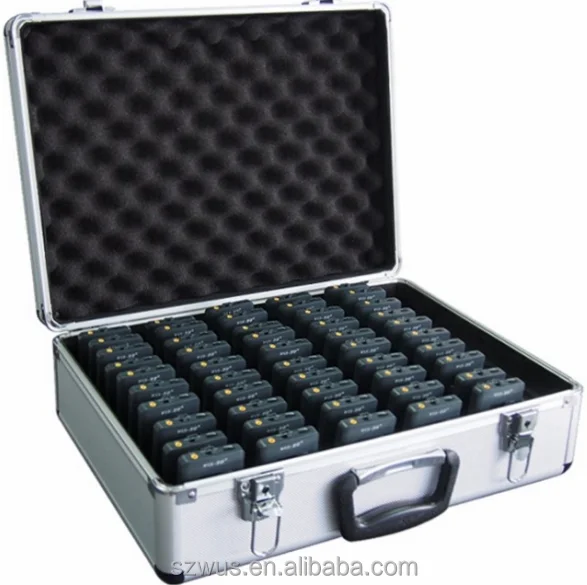 2019 UHF wireless tour guide system transmitter and receiver