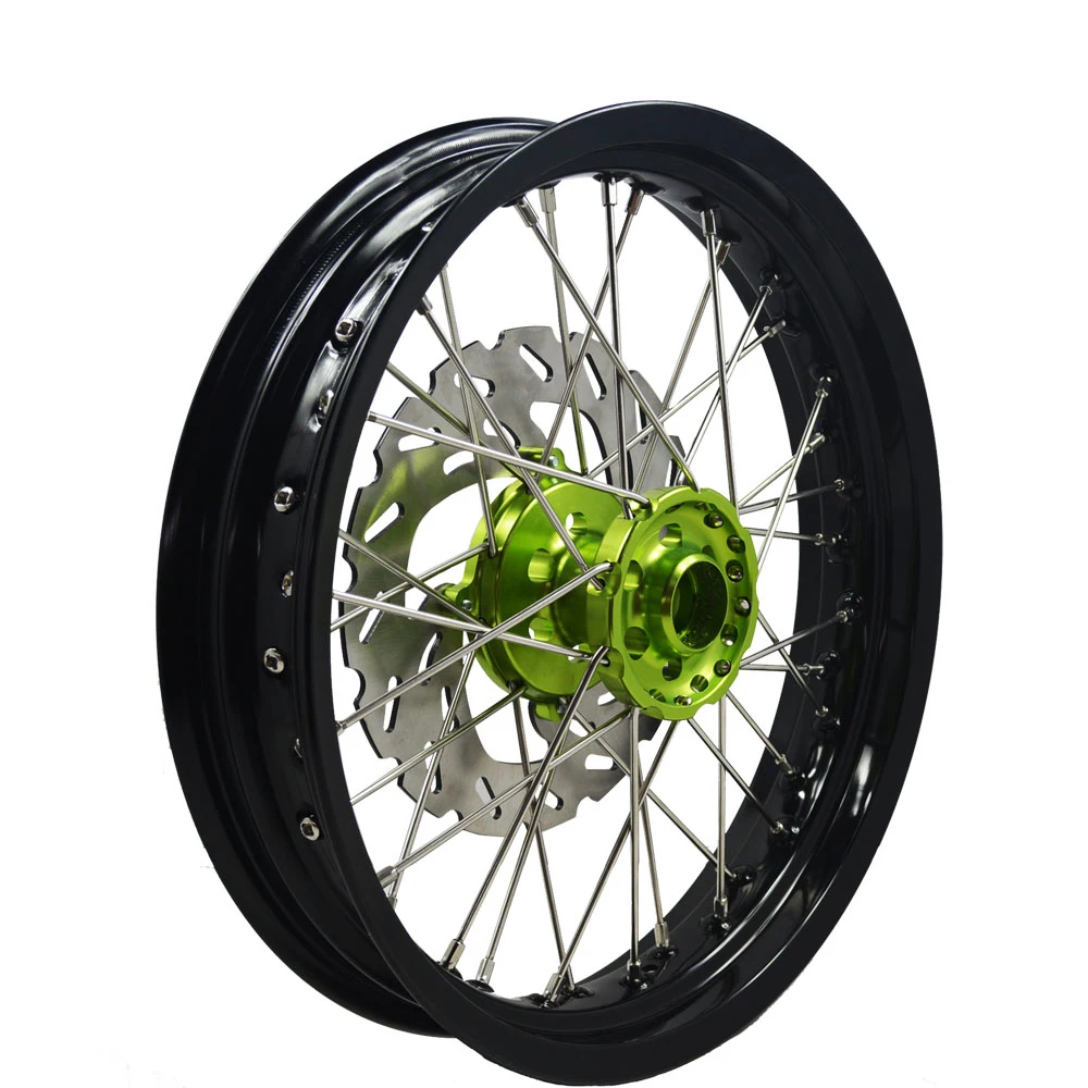 Колеса из алюминиевого сплава Supermoto для KXF250 KX KX450F